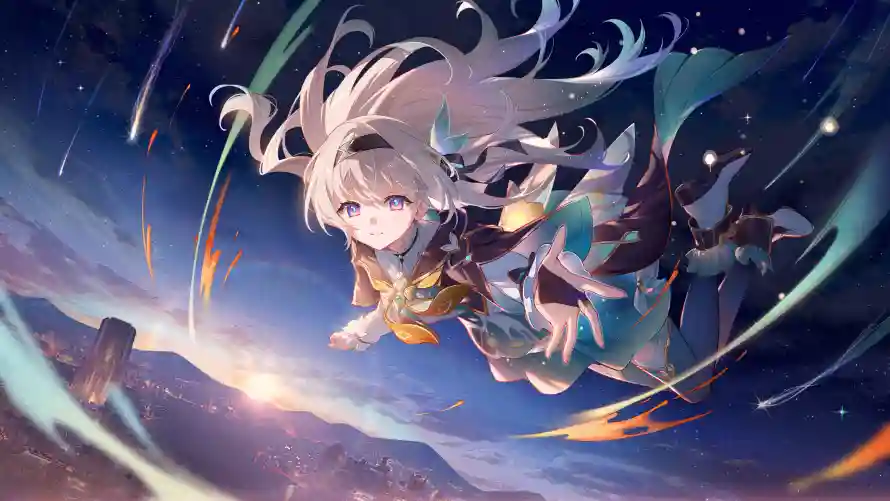 4k少女壁纸 - 二次元 - 动漫角色 - 奇幻场景「哲风壁纸」