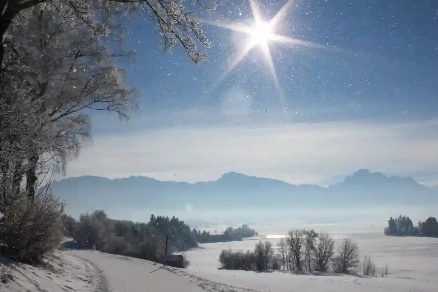 4k下雪壁纸 - 冬天 - 雪地 - 雪景「哲风壁纸」