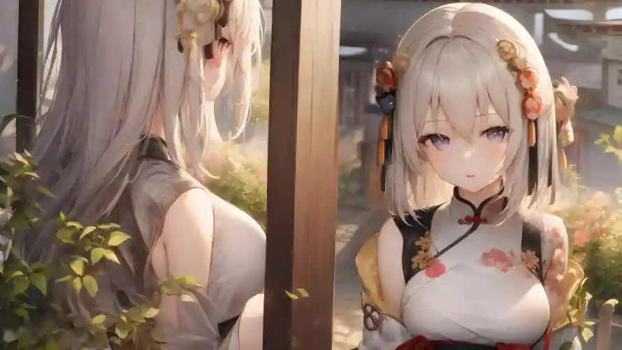 4kAI壁纸 - 动漫 - 国风 - 少女「哲风壁纸」