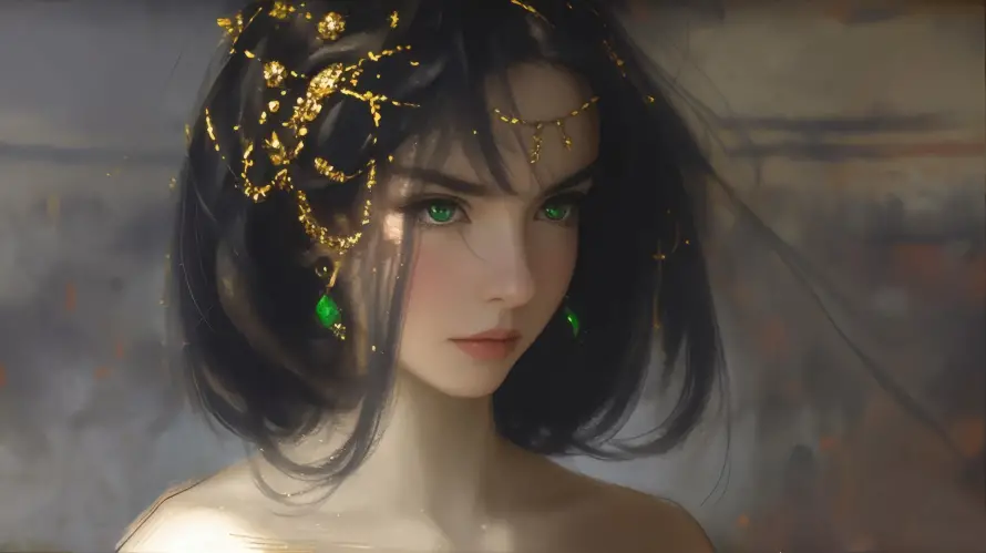 4k人物壁纸 - 原创 - 古风 - 饰品「哲风壁纸」