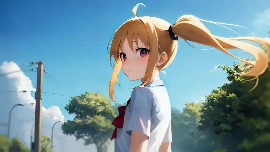 4k动漫壁纸 - 少女 - 二次元 - 动漫少女「哲风壁纸」