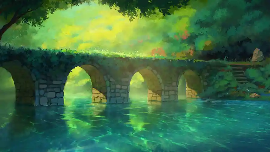 4k唯美壁纸 - 水景 - 河流 - 石桥「哲风壁纸」 4k唯美壁纸 - 水景 - 河流 - 石桥「哲风壁纸」