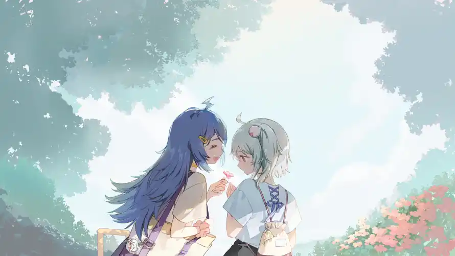 4k二次元壁纸 - 2233 - 动漫角色 - 双生少女「哲风壁纸」