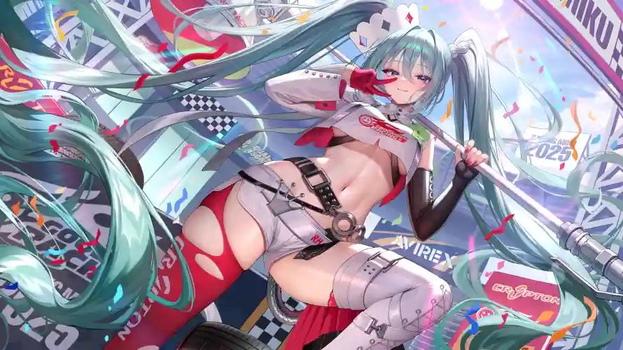 4k初音壁纸 - 游戏 - 炫酷 - 二次元「哲风壁纸」
