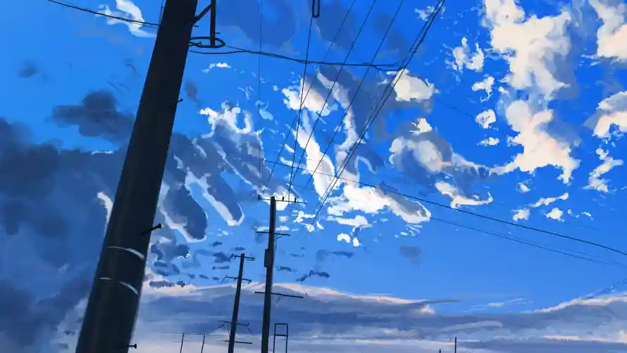 4k插画壁纸 - 二次元 - 动漫背景 - 日系街道「哲风壁纸」