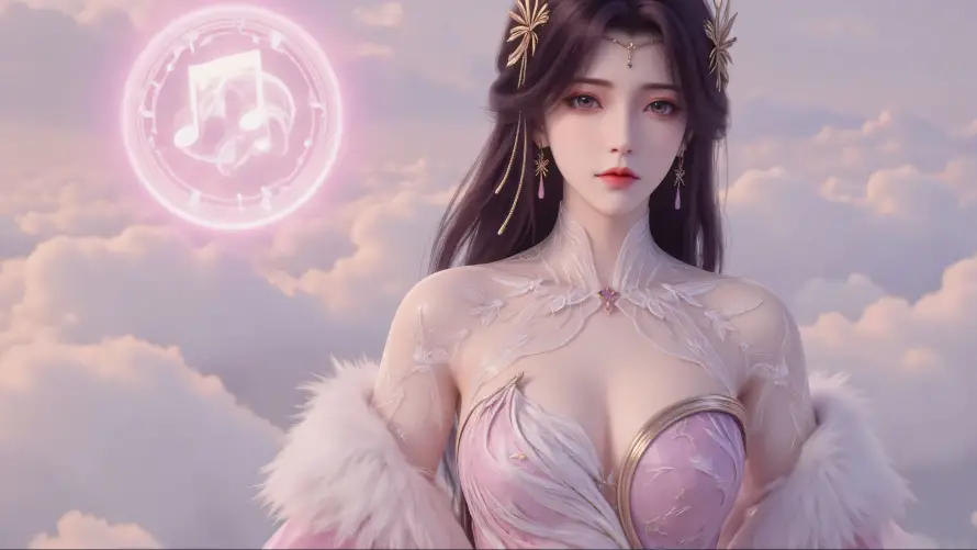 4k云海壁纸 - 云溪 - 星空 - 美女「哲风壁纸」
