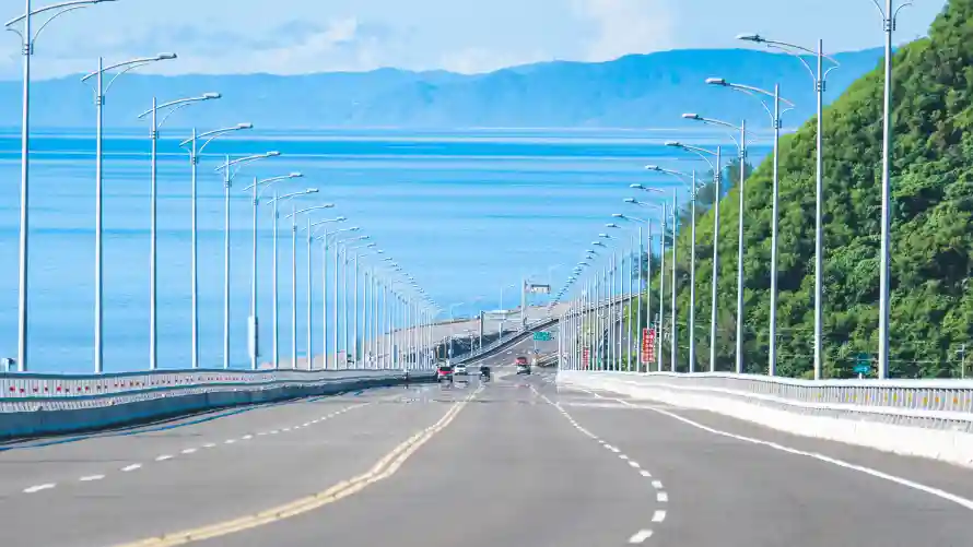 6k公路壁纸-公路背景 - 海-沿海道路壁纸分享「哲风壁纸」