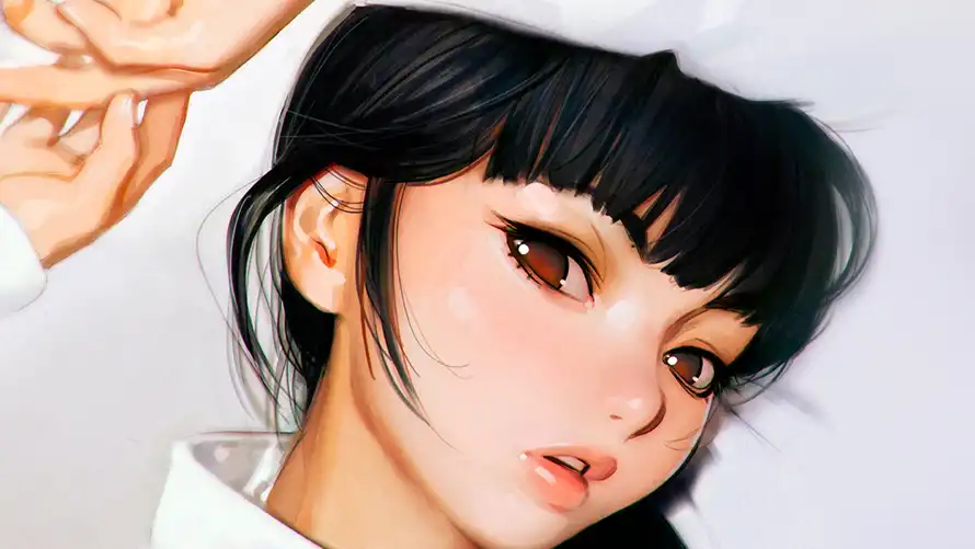 4k动漫壁纸 - 二次元 - 动漫角色 - 少女头像「哲风壁纸」
