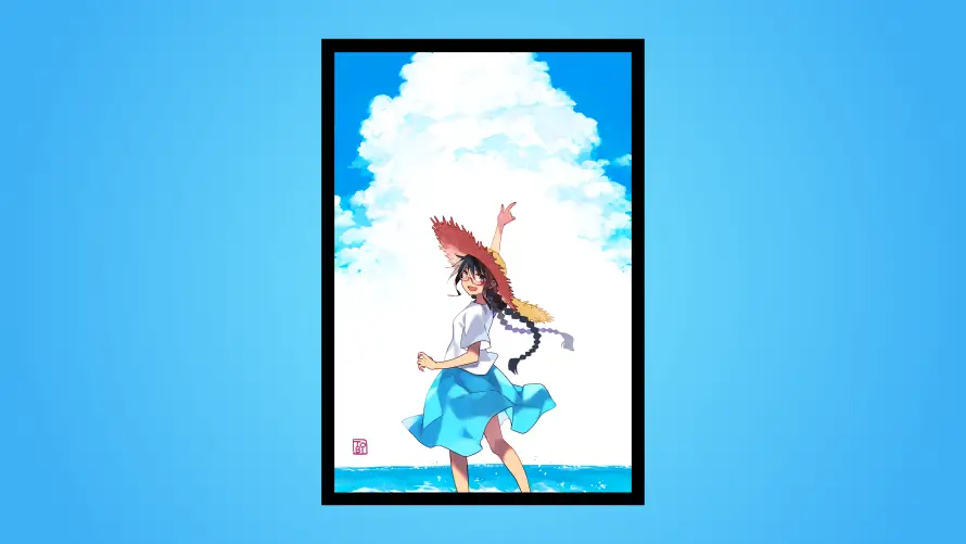 4k动漫壁纸 - 晴空 - 二次元 - 少女插画「哲风壁纸」