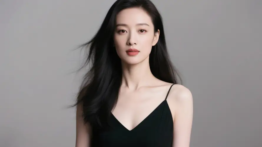 4k倪妮壁纸 - 女明星 - 灰色背景 - 长发美女「哲风壁纸」 4k倪妮壁纸 - 女明星 - 灰色背景 - 长发美女「哲风壁纸」