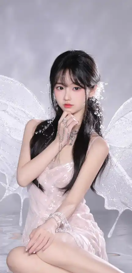 4k典雅壁纸 - 少女 - 典雅风格 - 天使少女「哲风壁纸」