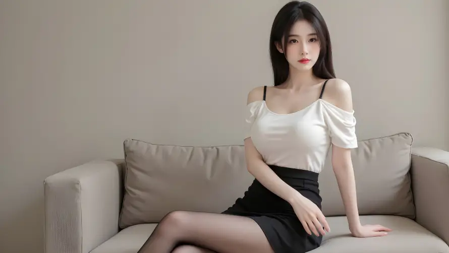 4k极品壁纸 - 纯欲 - 美女 - 室内写真「哲风壁纸」
