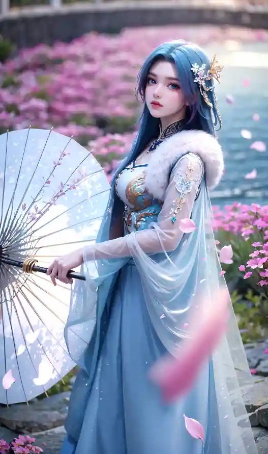 4k王秋儿壁纸 - AI绘图 - 古风服饰 - 斗罗大陆「哲风壁纸」
