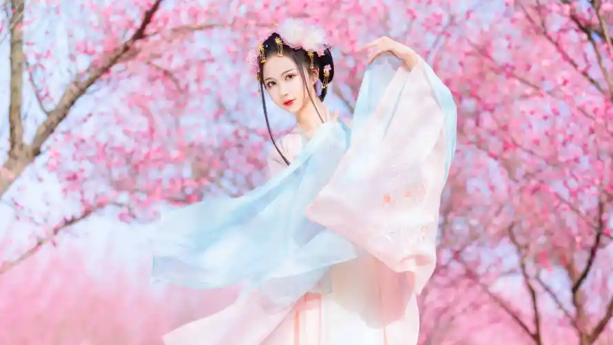 4k古装壁纸 - 美女 - 古典美人 - 古装美女「哲风壁纸」