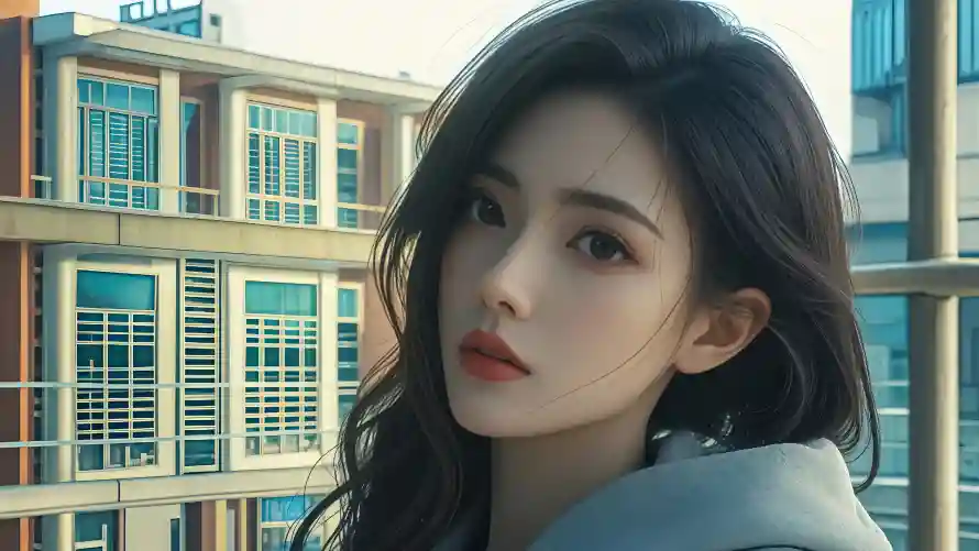 4k美女壁纸 - 时尚穿搭 - 现代高楼 - 都市少女「哲风壁纸」 4k美女壁纸 - 时尚穿搭 - 现代高楼 - 都市少女「哲风壁纸」