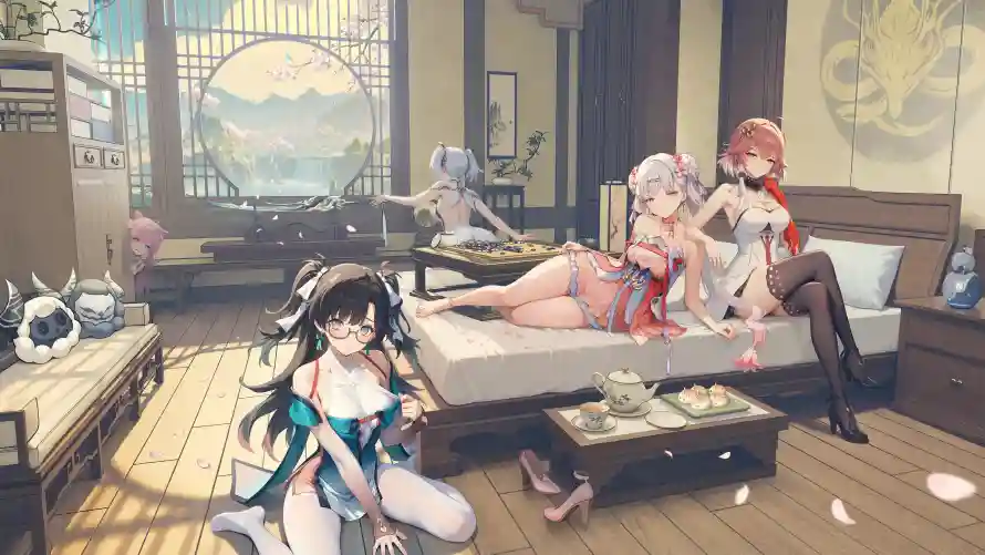 4k古风壁纸 - 少女 - 古风场景 - 古风少女「哲风壁纸」
