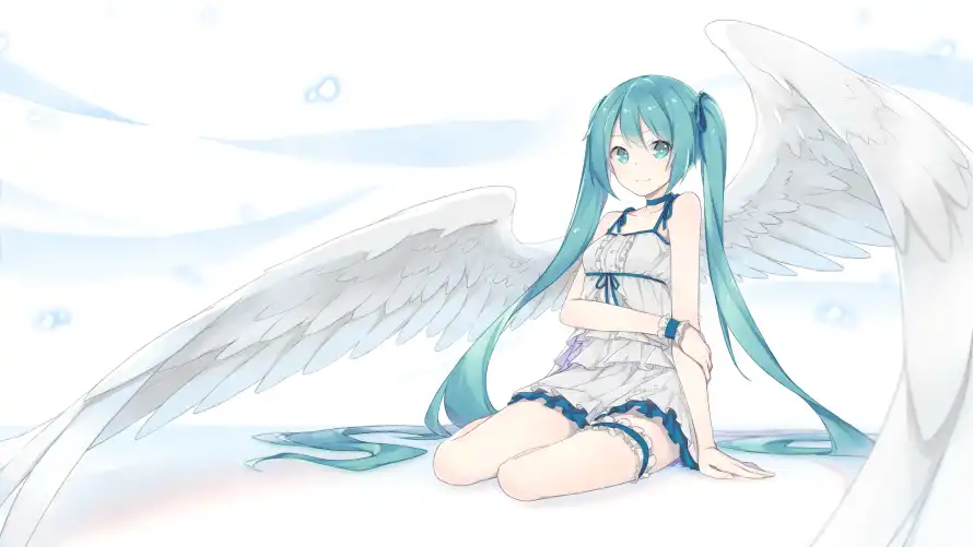 4k初音壁纸 - 二次元 - 云端翅膀 - 初音未来「哲风壁纸」 4k初音壁纸 - 二次元 - 云端翅膀 - 初音未来「哲风壁纸」