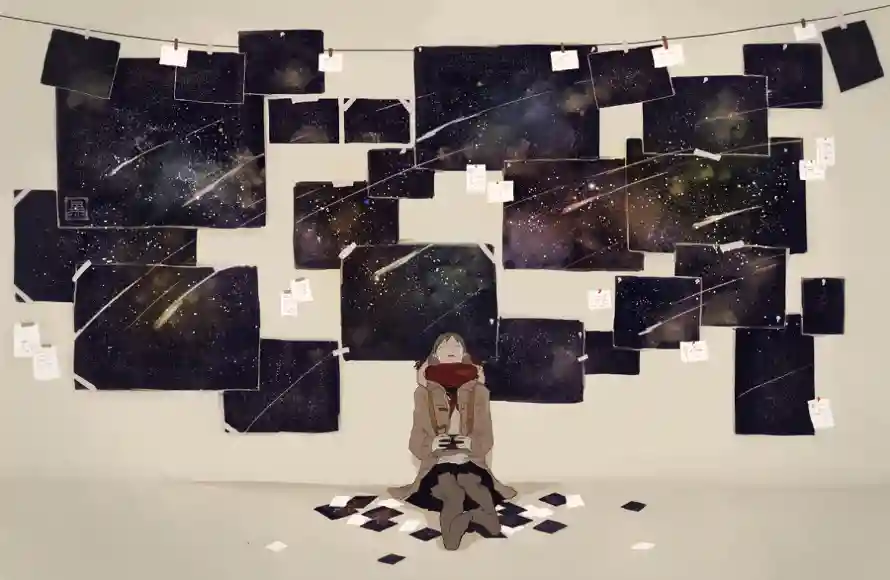 4k女孩壁纸 - 二次元 - 动漫背景 - 宇宙星空「哲风壁纸」 4k女孩壁纸 - 二次元 - 动漫背景 - 宇宙星空「哲风壁纸」