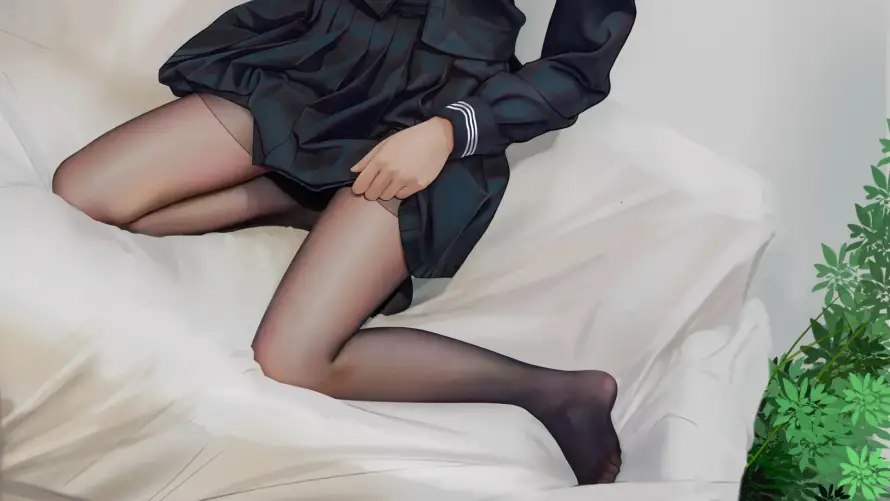 4k坐姿壁纸 - 少女 - 沙发 - 绿植「哲风壁纸」 4k坐姿壁纸 - 少女 - 沙发 - 绿植「哲风壁纸」