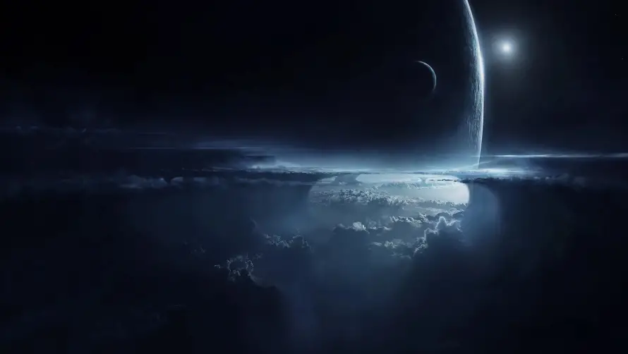 4k梦幻壁纸 - 科幻 - 外星世界 - 太空景观「哲风壁纸」