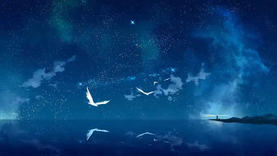 4k场景壁纸 - 夜景 - 插画 - 星空「哲风壁纸」 4k场景壁纸 - 夜景 - 插画 - 星空「哲风壁纸」