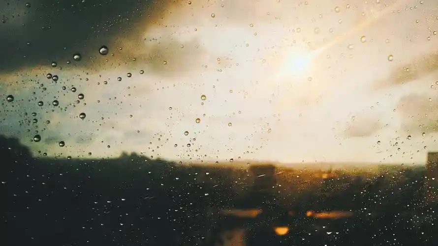 4k雨天窗景壁纸 - 窗 - 雨 - 雨景背景「哲风壁纸」