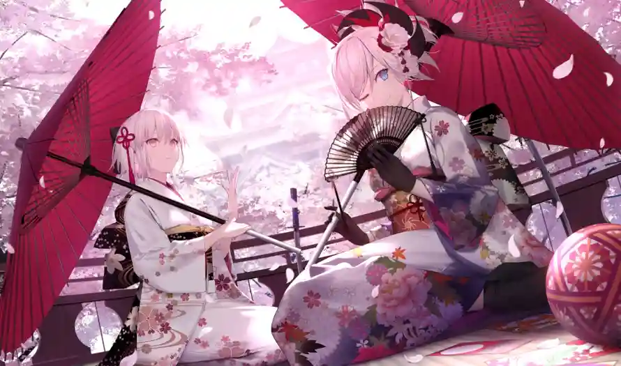 4k和服壁纸 - 场景 - 插画 - 樱花「哲风壁纸」 4k和服壁纸 - 场景 - 插画 - 樱花「哲风壁纸」