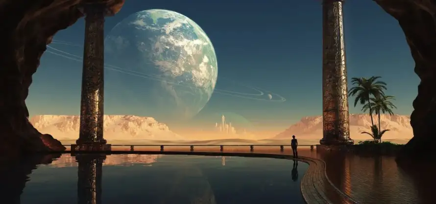 2k梦幻壁纸-地球远景和风景-外星场景壁纸分享「哲风壁纸」