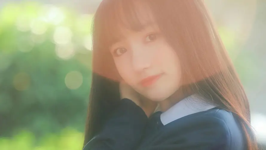 4k校园壁纸 - 清新 - 清纯 - 美女「哲风壁纸」