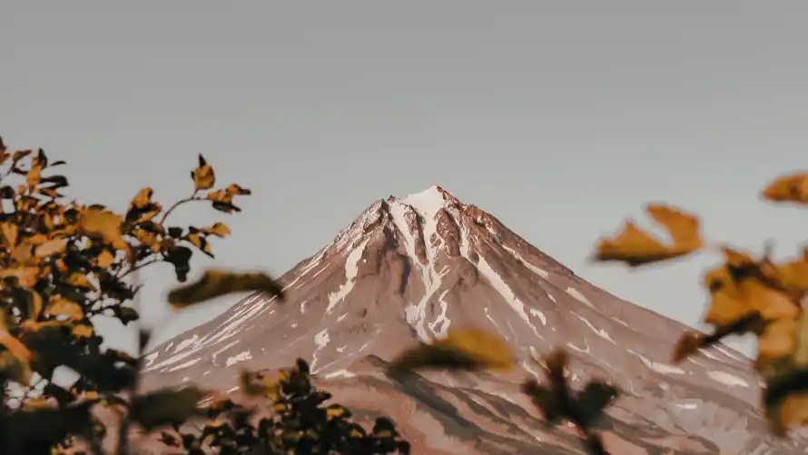 4k自然壁纸 - 风景 - 秋季摄影 - 秋日山峰「哲风壁纸」