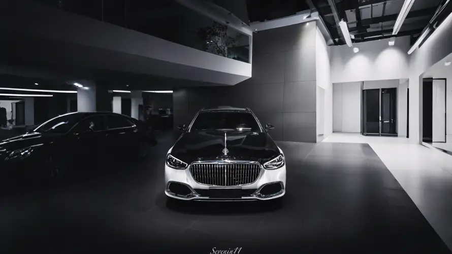 4k迈巴赫壁纸-梅赛德斯 - 豪华汽车-高端座驾「哲风壁纸」