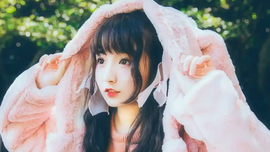 4k可爱壁纸 - 美女 - 户外美少女 - 清新风摄影「哲风壁纸」