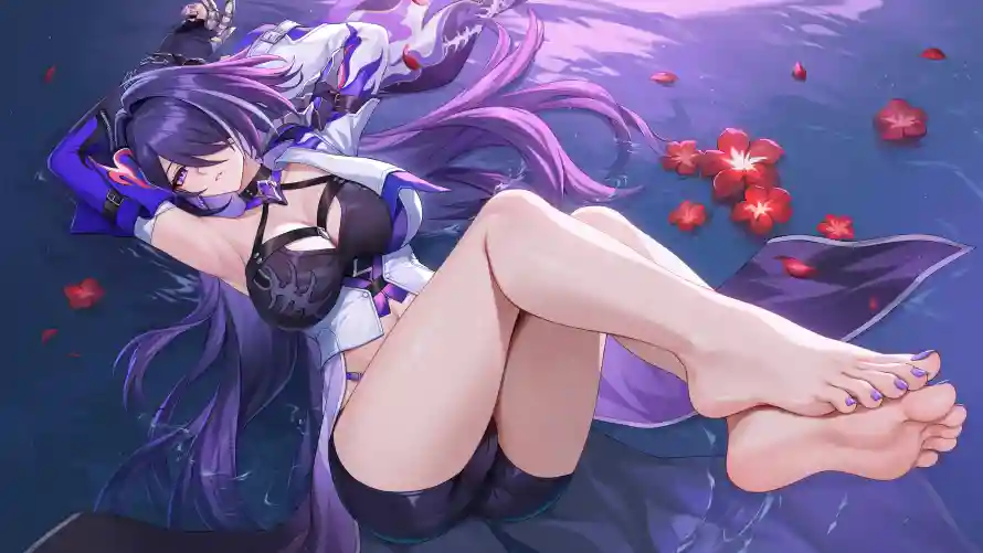 4k美女壁纸 - 高冷 - 卡芙卡 - 渐变紫色「哲风壁纸」 4k美女壁纸 - 高冷 - 卡芙卡 - 渐变紫色「哲风壁纸」