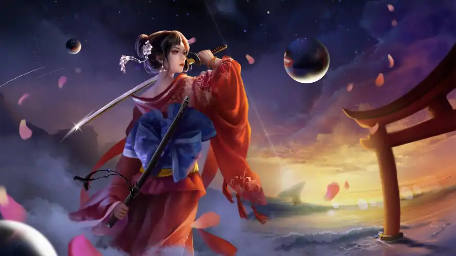 4k插画壁纸 - 艺术 - 幻想艺术 - 日式插画「哲风壁纸」