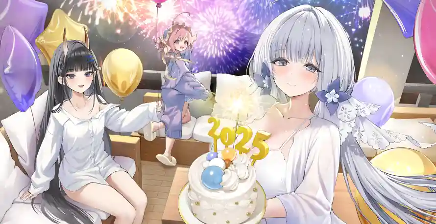 4k动漫壁纸-二次元与双角色-少女插画热门的壁纸「哲风壁纸」