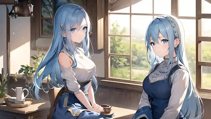4k可爱壁纸 - 安静 - 少女 - 美丽「哲风壁纸」