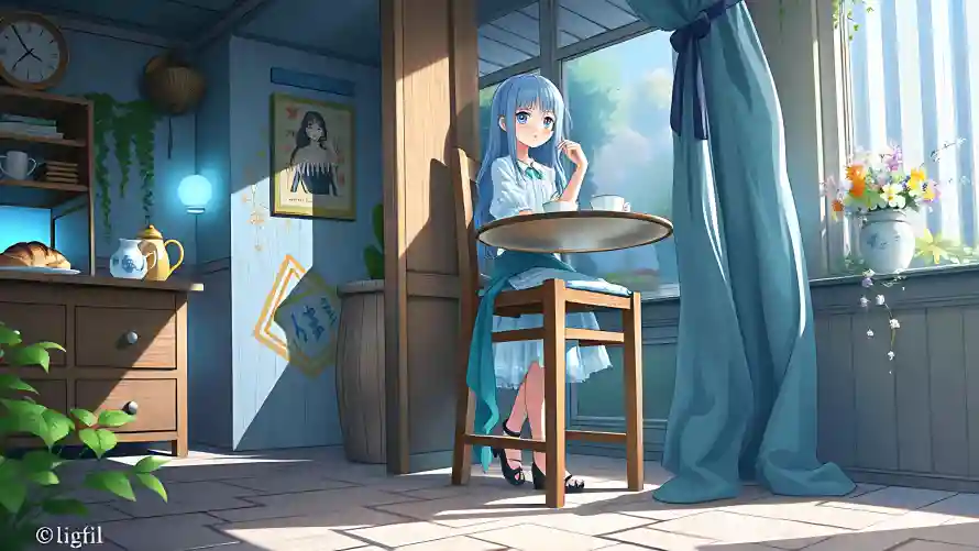 4k安静壁纸 - 少女 - 美丽 - 餐桌「哲风壁纸」 4k安静壁纸 - 少女 - 美丽 - 餐桌「哲风壁纸」