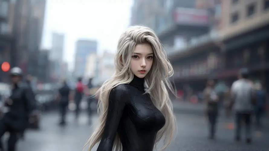2k少女壁纸-未来风格与美女-科幻美女壁纸分享「哲风壁纸」