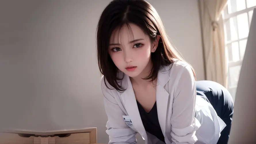 4k少女壁纸-治愈系和护士-室内场景壁纸推荐「哲风壁纸」