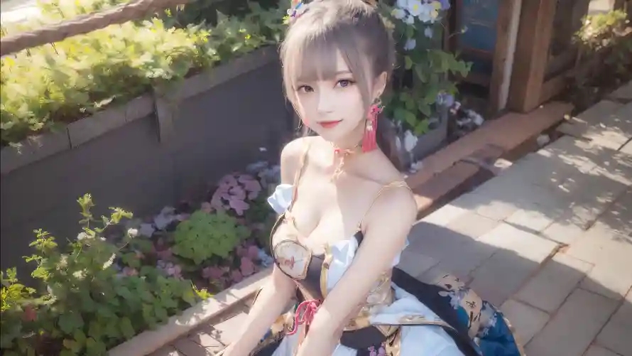 4k少女壁纸 - cos - 少女摄影 - 户外写真「哲风壁纸」