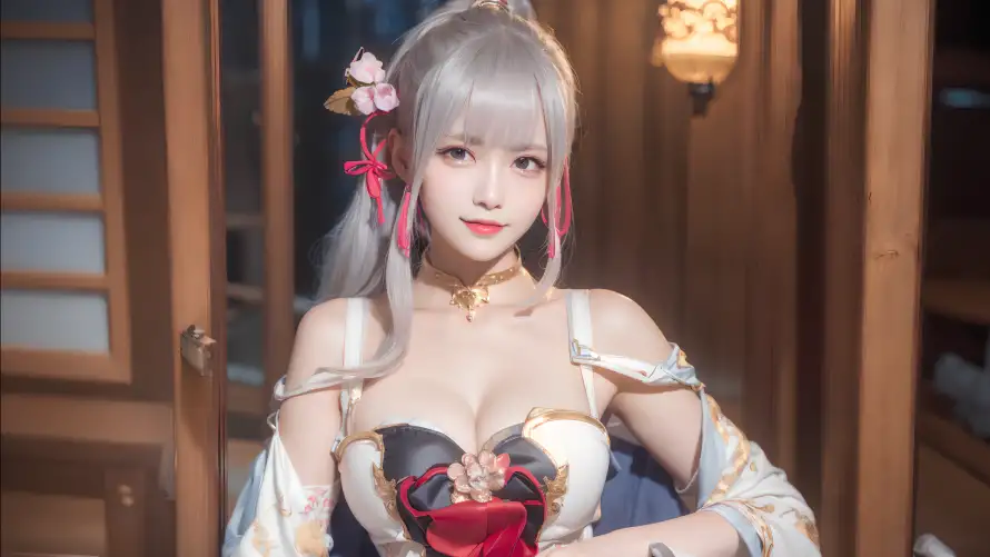 4k少女壁纸 - cos - 和风少女 - 日系穿搭「哲风壁纸」