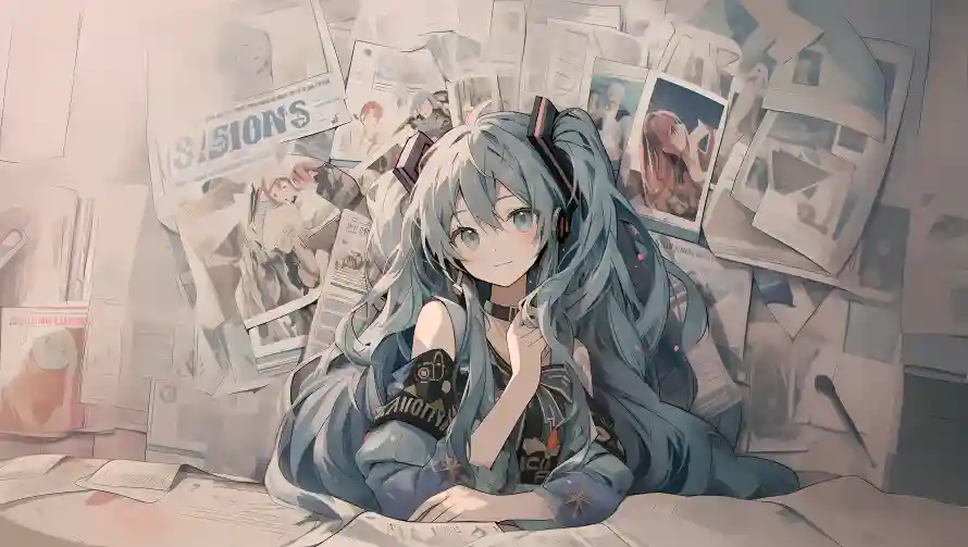 4k动漫壁纸 - miku - 初音未来 - 动漫角色「哲风壁纸」