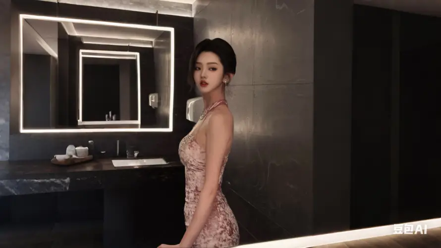 4k李柯以壁纸 - 短剧女主 - 室内设计美学 - 时尚写真背景「哲风壁纸」