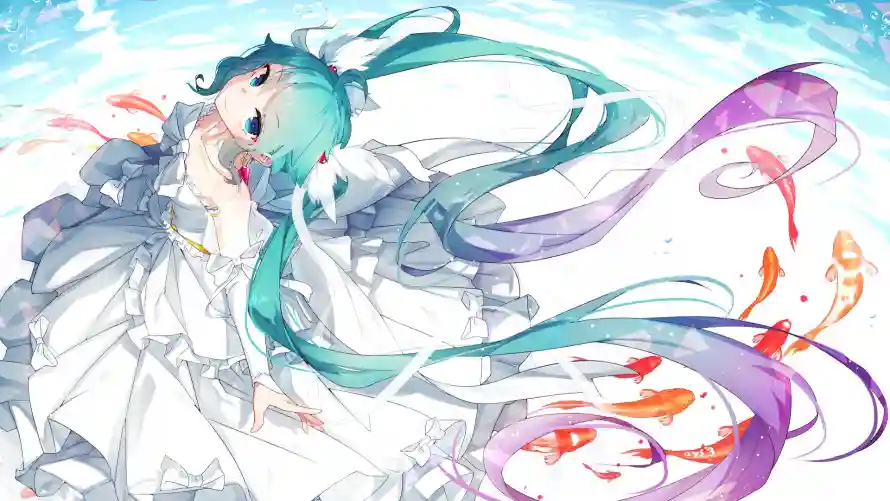 4k初音壁纸 - 二次元 - 初音未来 - 动漫插画「哲风壁纸」