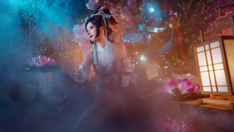 4k王者壁纸 - 游戏cos - 古风背景图片 - 王者角色壁纸「哲风壁纸」