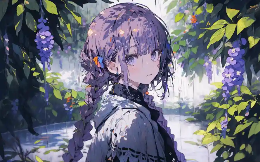 4k女孩壁纸 - 二次元 - 少女插画 - 梦幻场景「哲风壁纸」