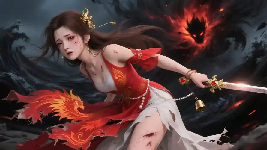 4k哭泣壁纸-弑魔剑士 - 铃铛-暗黑壁纸壁纸分享「哲风壁纸」