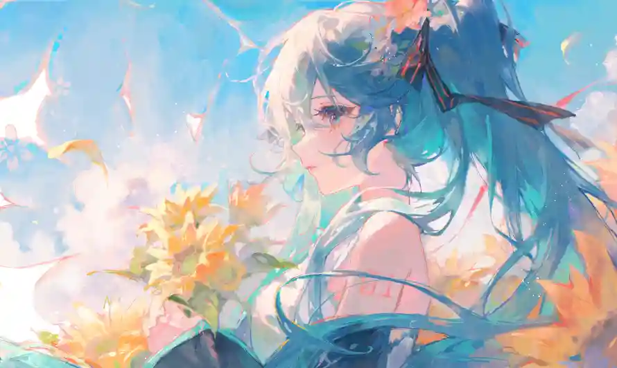 4k初音壁纸 - 壁纸 - 二次元 - 初音未来「哲风壁纸」