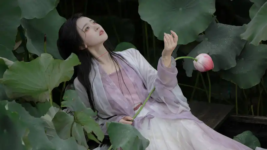 4k美女壁纸 - 艺术 - 东方美学 - 中式摄影「哲风壁纸」