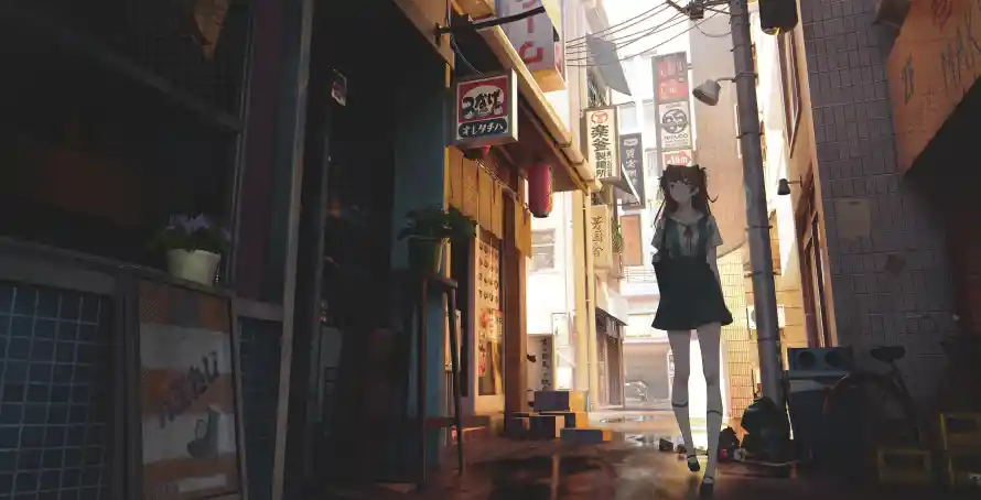 4k动漫壁纸 - eva - 明日香 - 动漫角色「哲风壁纸」